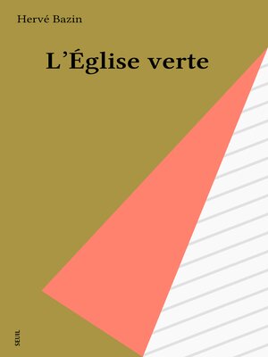cover image of L'Église verte